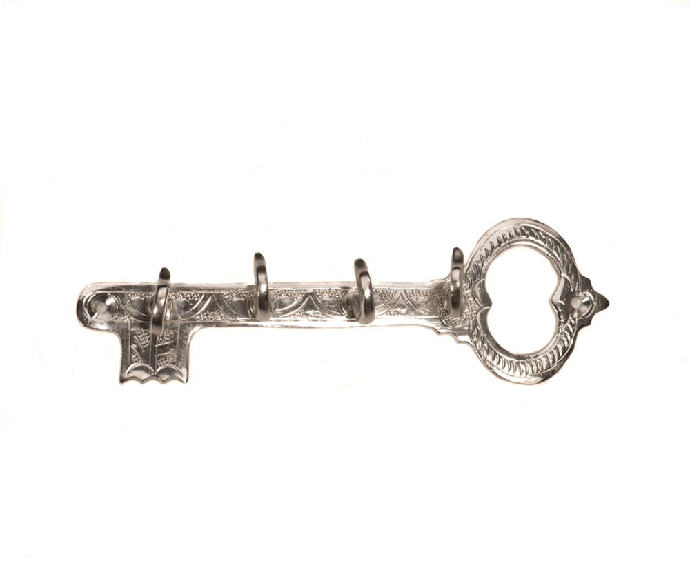 Marockansk nyckelkrok, nysilver - KH3