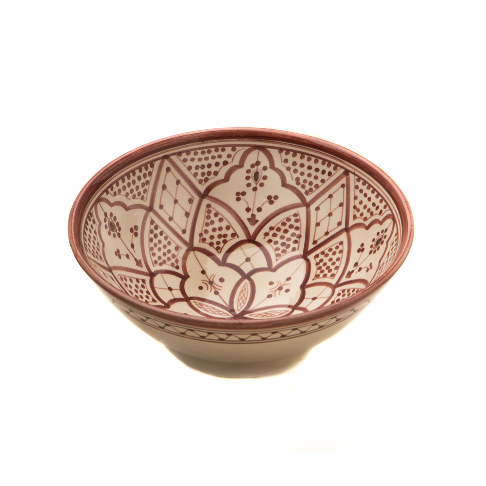 Orientaliskt skål med mönster - PO84