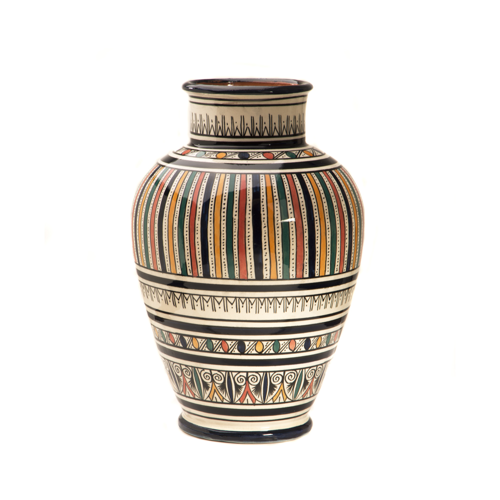 Orientalisk vas med mönster - VA7 bild 0