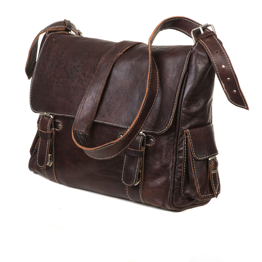 Mörkbrun handväska - T15B bild 1