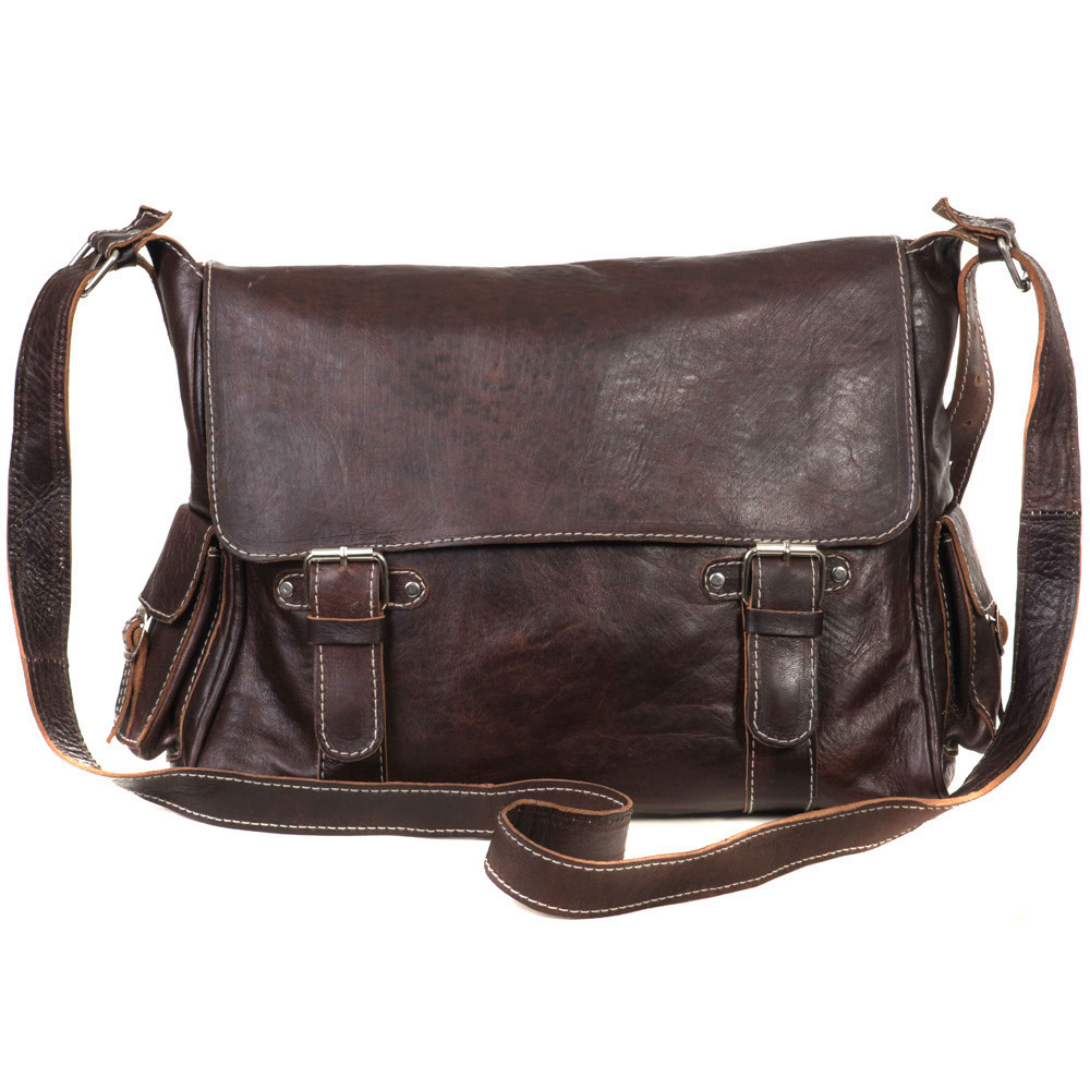 Mörkbrun handväska - T15B bild 0