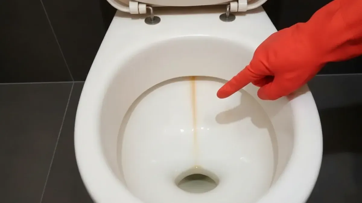 Så blir du av med den envisa gula randen i toalettstolen