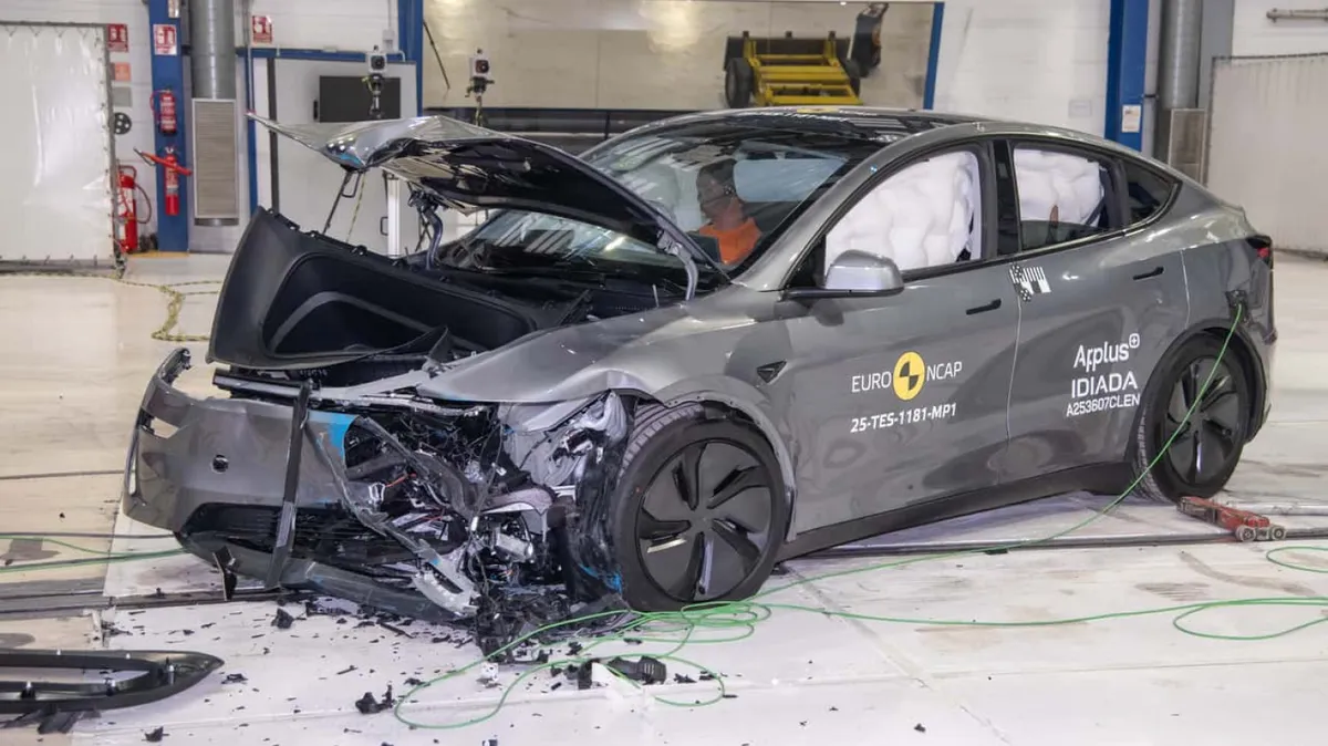 Elektriska bilar dominerar Euro NCAP:s säkerhetsrankningar 2025