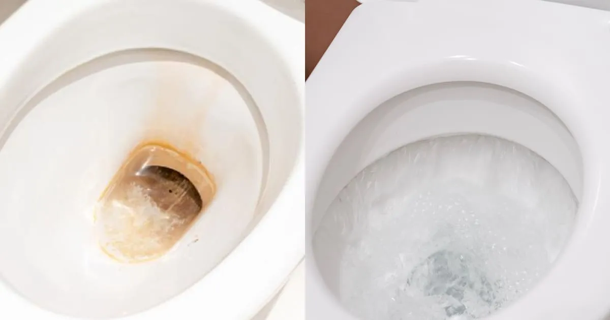 Så tar du bort rost och kalkavlagringar i badrummet