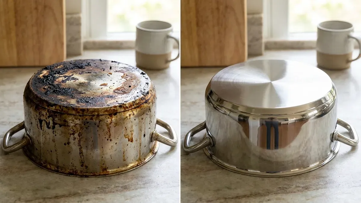 Effektiv rengöring i köket med en enkel colablandning