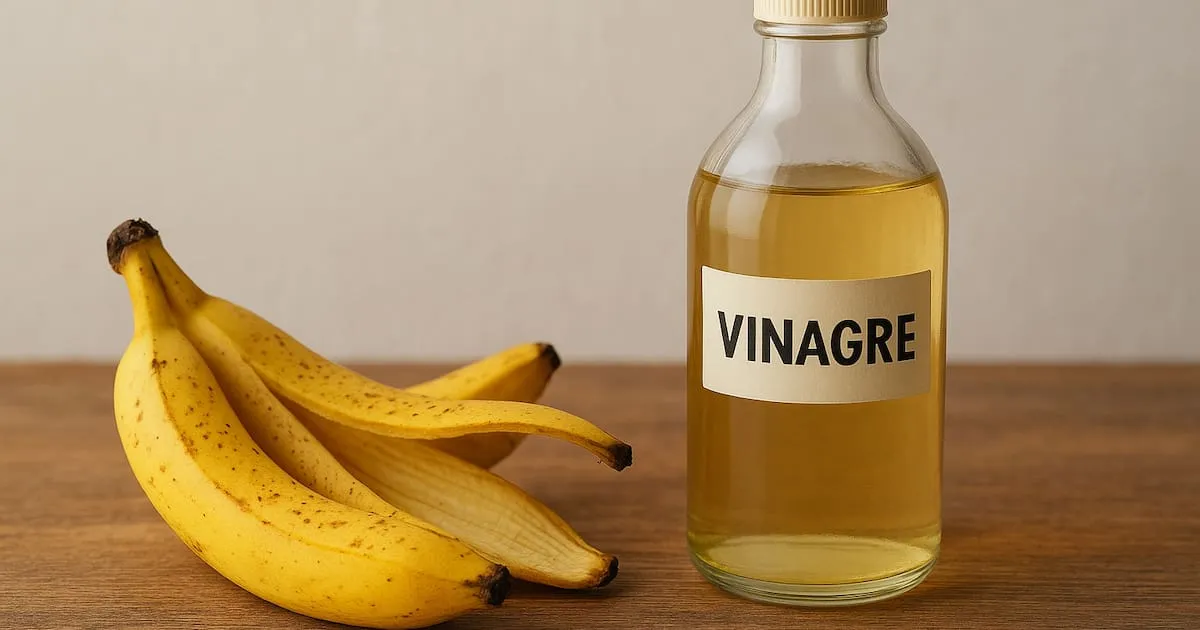 Hemlagad växtnäring med bananskal och vinäger: ett enkelt och effektivt sätt för gröna tumlar