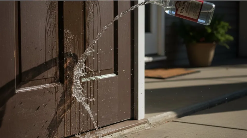 Varför hälla vinäger vid entrén: vad det gör