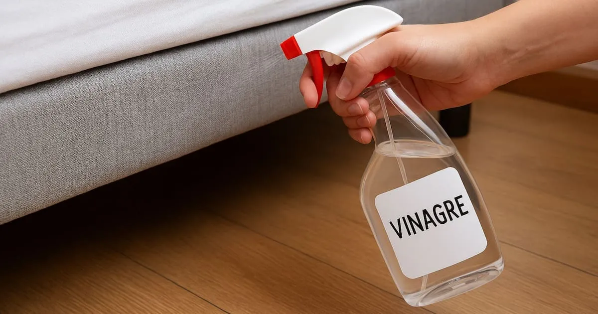 Så använder du vitvinsvinäger under sängen